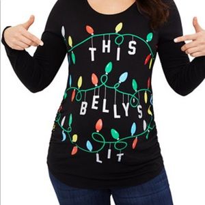 This belly’s lit long sleeve tee